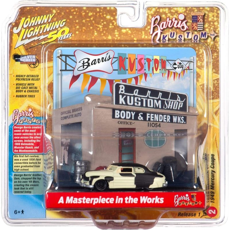 GENERICO - JOHNNY JLSP087 1-64 BARRIS CUSTOM SHOP W  1949 FORD MERCURY