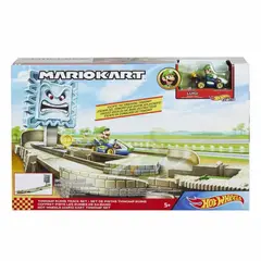 MATTEL - GFY46 HOT WHEELS MARIOKART THWOMP RUINS TRACK SET
