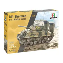 ITALERI - 6583 1-35 M4A2 U S MARINE CORPS
