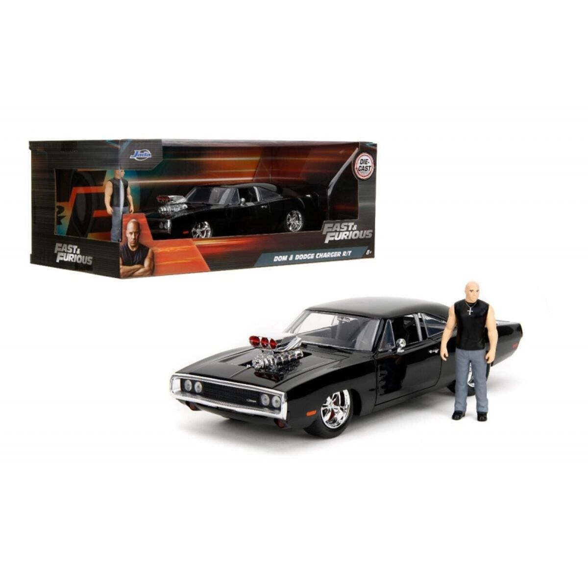 GENERICO - JADA 35907 1-24 HWR FAST AND FURIOUS F1 DODGE CHARGER W