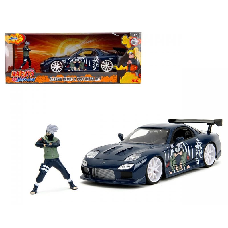 GENERICO - JADA 35349 1-24 HWR NARUTO 1993 MAZDA RX - 7 W  KAKASHI