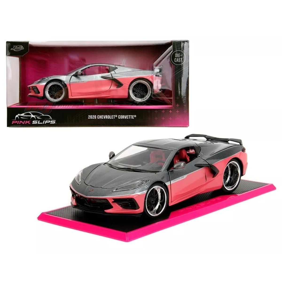 GENERICO - JADA 35068 1-24 PINK SLIPS 2020 CHEVY CORVETTE