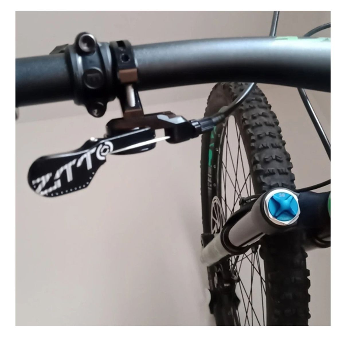 GENERICO - Palanca Dropper Tija Telescopica Control Mecánico Bicicleta