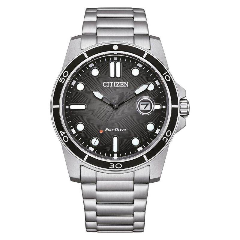 CITIZEN - Reloj Citizen Hombre AW1816-89E Premium Eco-Drive - Gris