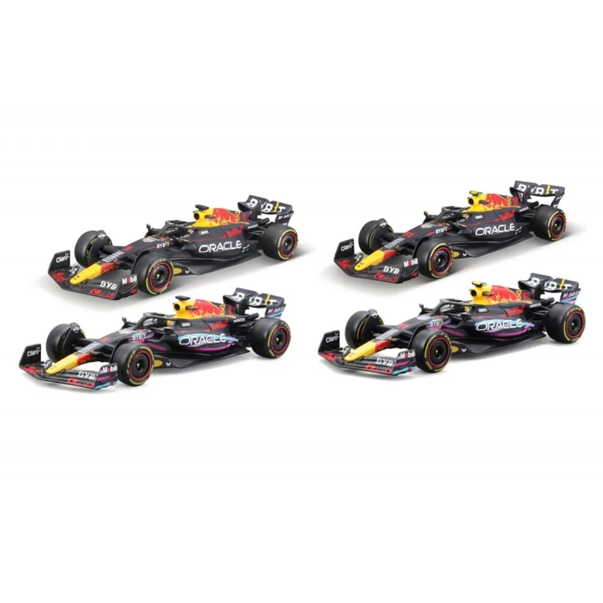 BBURAGO - BURAGO 38092 1-43 RED BULL RACING 4PACK  RB19 REGULAR
