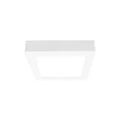 GENERICO - Panel LED Sobrepuesto Cuadrado 6W 6000K 120x120mm