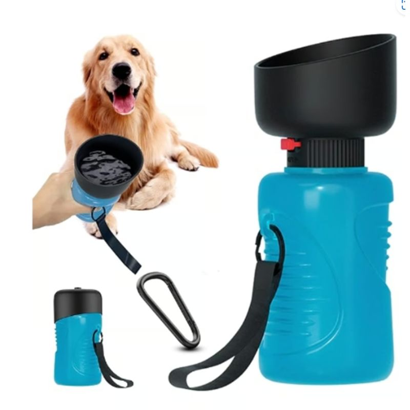 GENERICO - Botella De Agua Para Perros Con Hebilla De Bucle 500 Ml