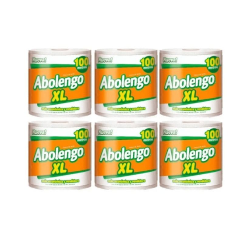 ABOLENGO - Toalla de Papel Abolengo XL 100 mts x6