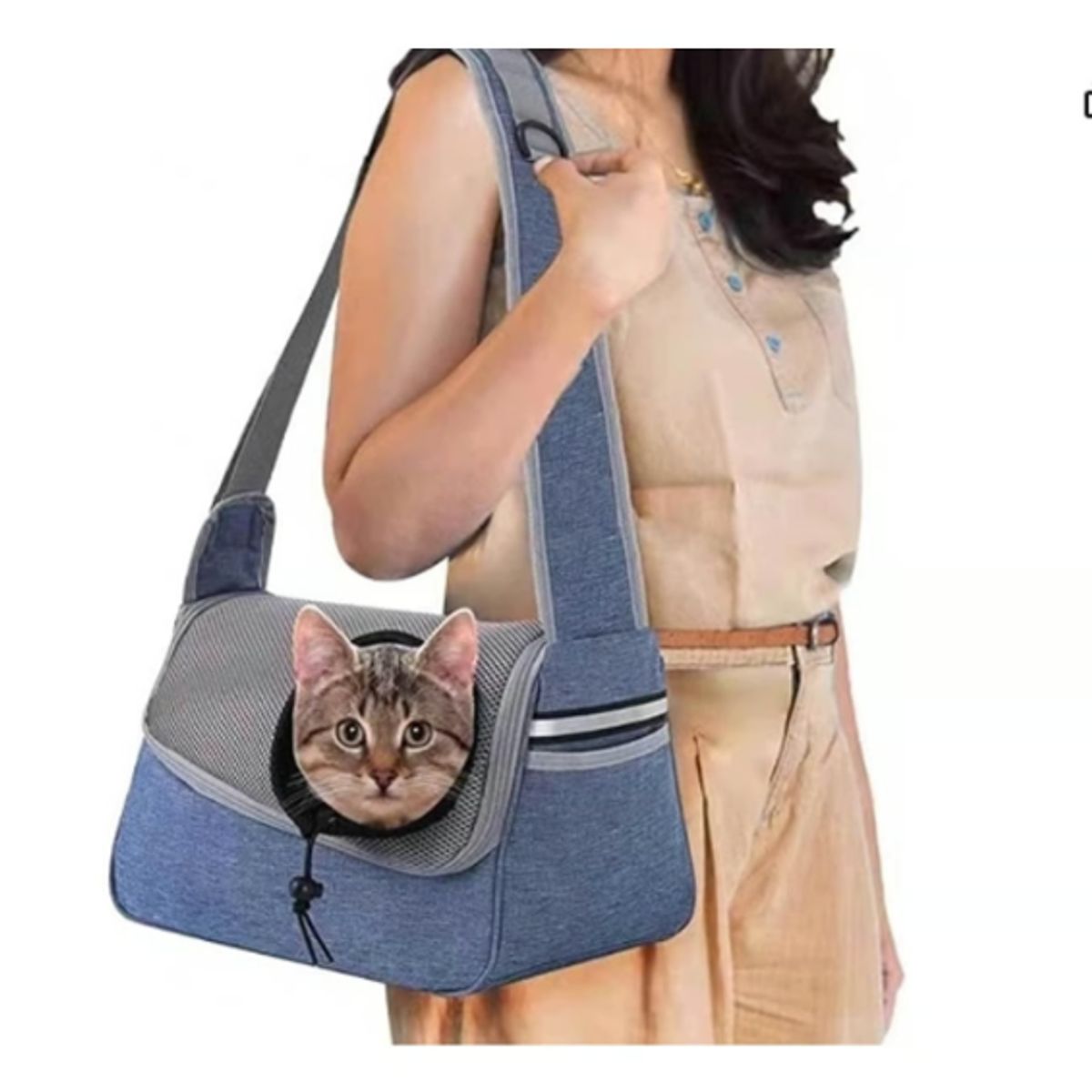 GENERICO - Bolsa De Transporte Portátil Para Mascotas