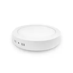 GENERICO - Panel LED Sobrepuesto Redondo 12W 6000K 170mm