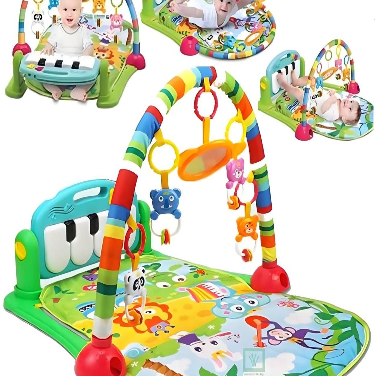 GENERICO - GIMNASIO PIANO MUSICAL PARA BEBÉ MUY DICATICO Y ENTRETENIDO