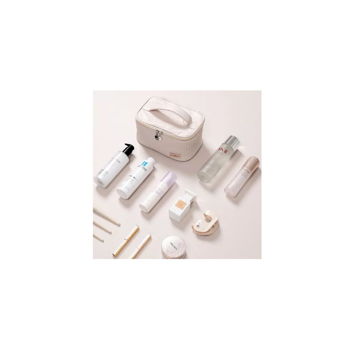 GENERICO - Bolso De Mano Organizador Maquillaje Cosmetiquero Para Viaje