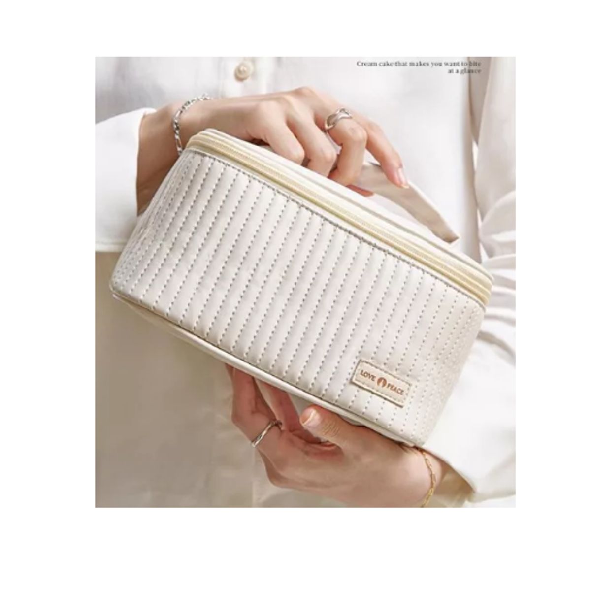 GENERICO - Bolso De Mano Organizador Maquillaje Cosmetiquero Para Viaje