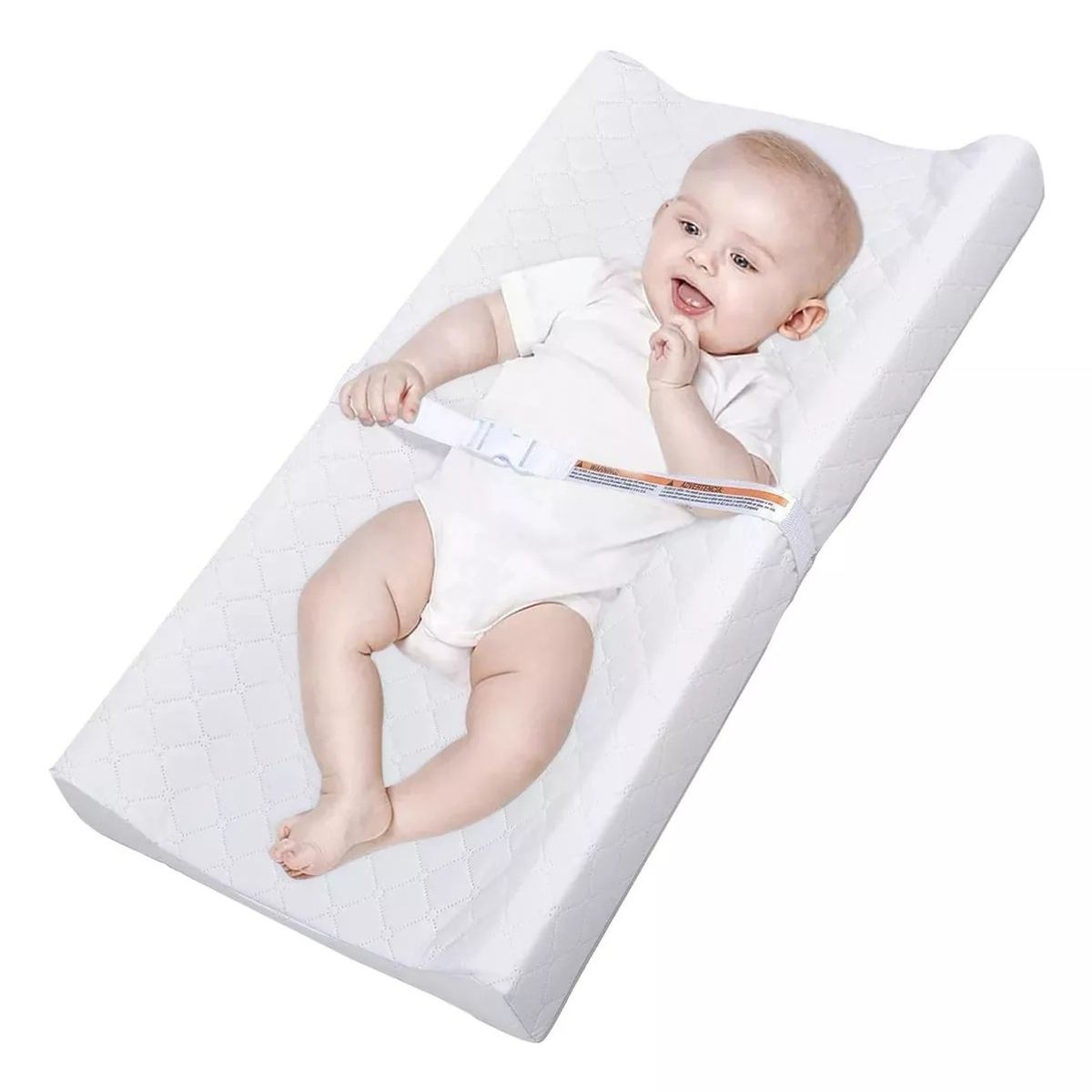 GENERICO - Mudador Anatomico Bebe Impermeable Doble Cambiador Bebe