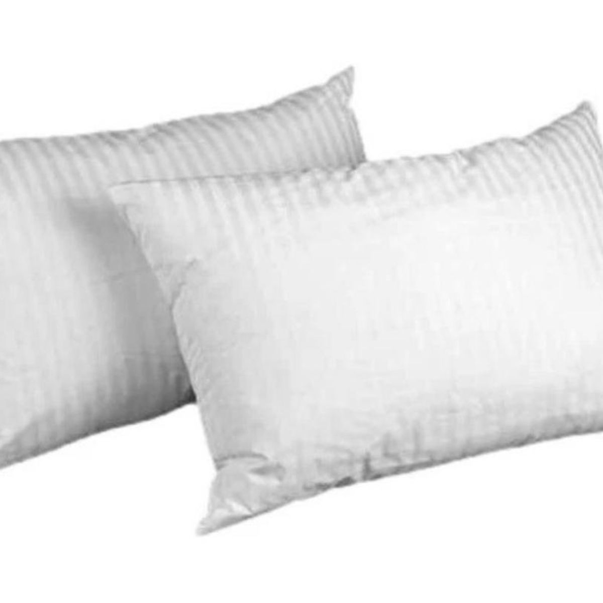 MASEL - Pack de Almohadas Premium White on White Blanco sobre Blanco