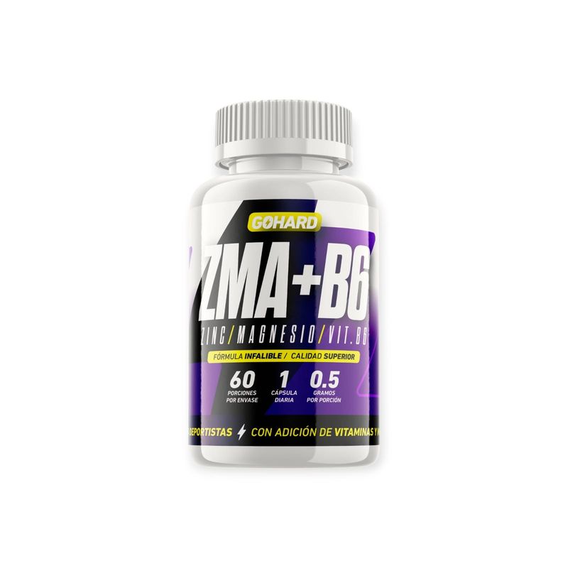 GOHARD - ZMA + B6 60 CAPSULAS - GOHARD