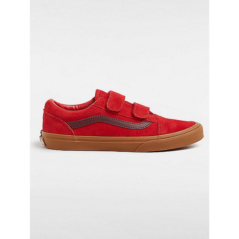 VANS - Zapatilla kids Unisex Old Skool Rojo VANS