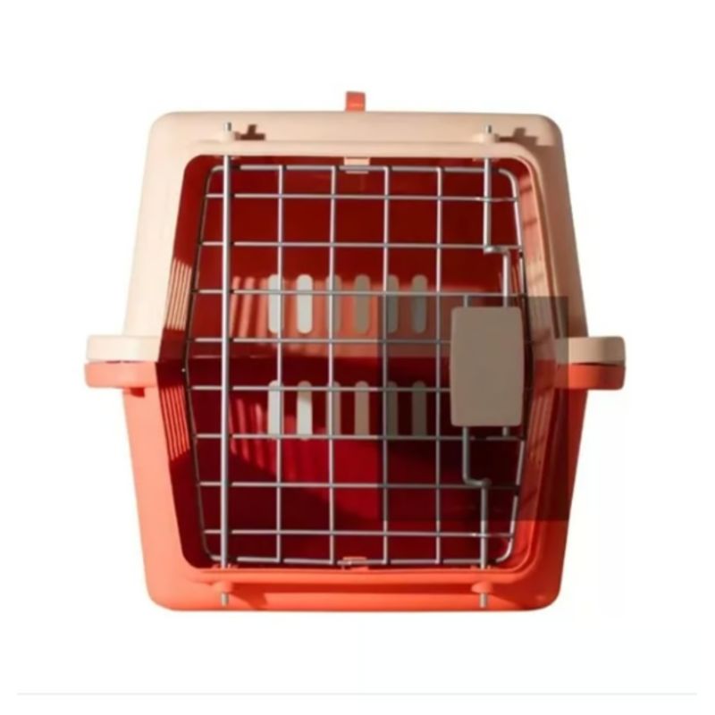 GENERICO - Jaula Transportadora Kennel Perro Color Piel