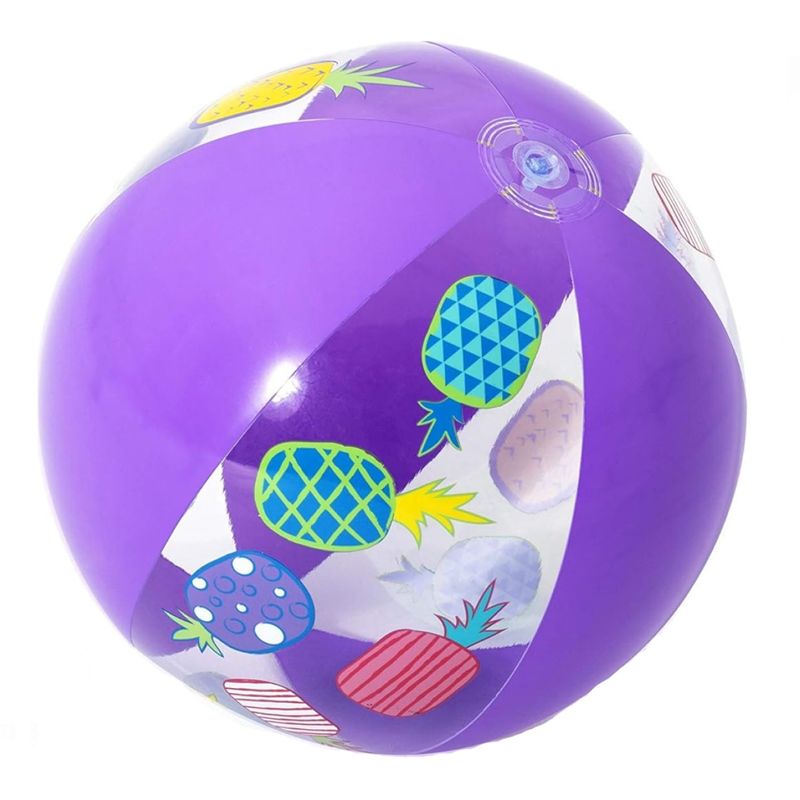 BESTWAY - Pelota Inflable Playa Splash 51cm Morada Bestway