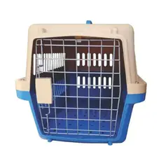 GENERICO - Jaula Transportadora Kennel Perro Gato 58x37x35cm