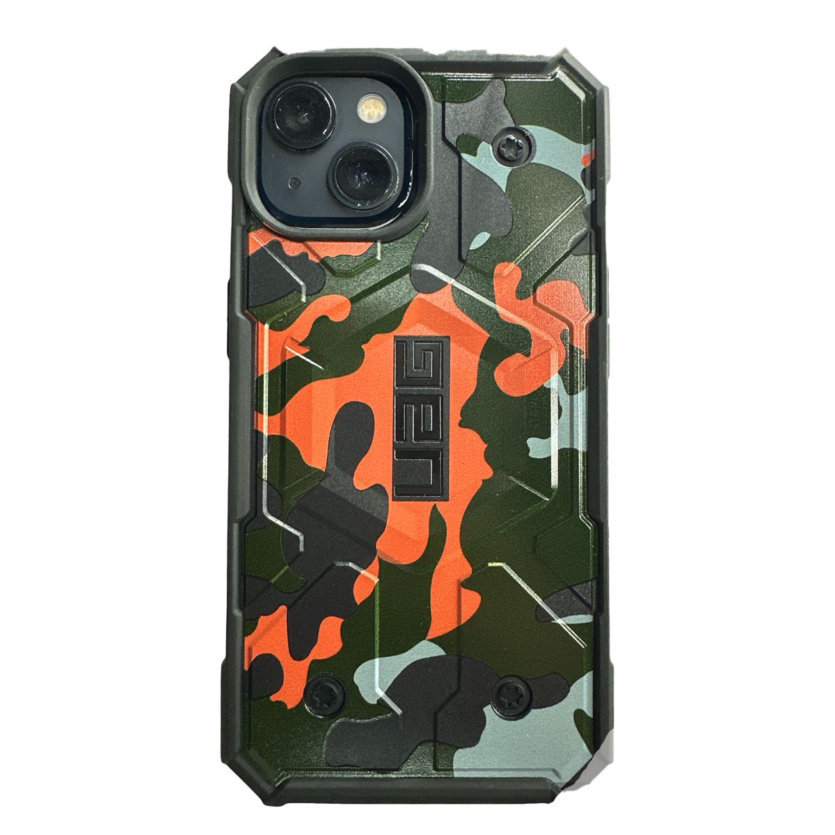 JOIGO - Carcasa UAG Para iPhone 14 Pro Max Camuflaje Naranja