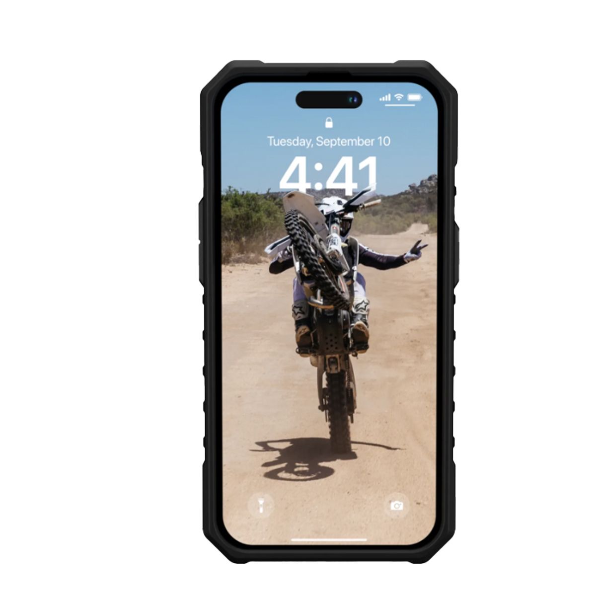 JOIGO - Carcasa UAG Para iPhone 14 Pro Max Camuflaje Naranja
