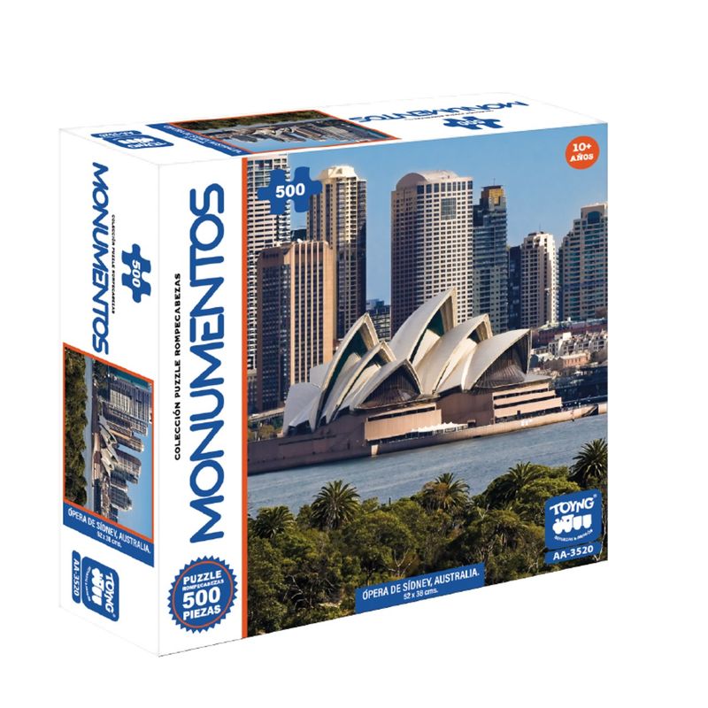 TOYNG - Rompecabezas Monumentos - Ópera Sidney Australia- 500 piezas
