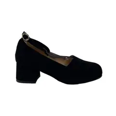 PAND G - Zapato Negro Abierto Mujer