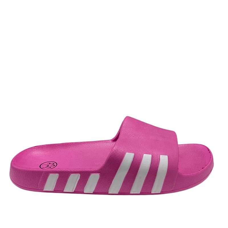 JKS - Sandalia Mujer Strips Fucsia