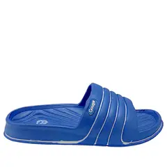 JKS - Sandalia Hombre Slip On Strips Azul Royal