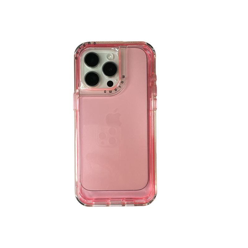 JOIGO - Carcasa Para iPhone 16 Pro Antigolpes Space Rosado