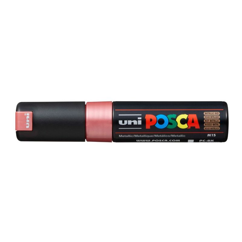 UNI POSCA - Marcador POSCA 8K Rojo