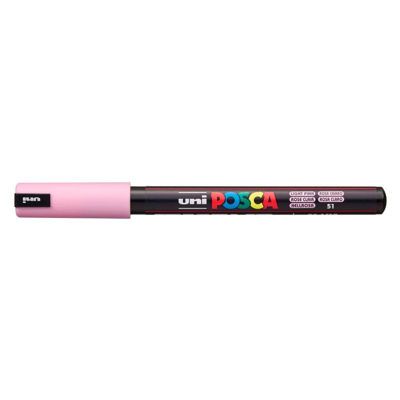 UNI POSCA - Marcador POSCA 1MR Rosa Claro