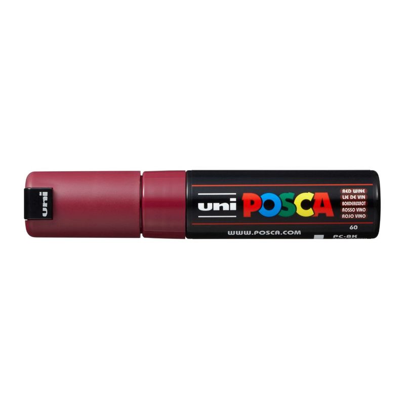 UNI POSCA - Marcador POSCA 8K Rojo