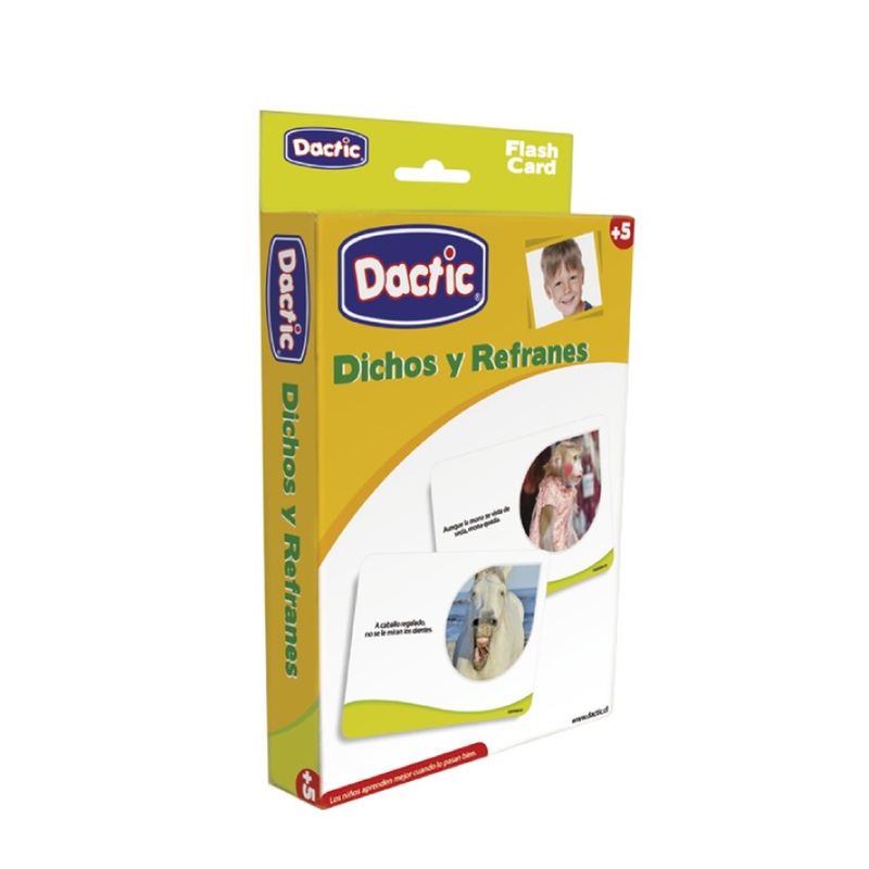 DACTIC - Láminas Flash Card - Dichos y refranes - Dactic
