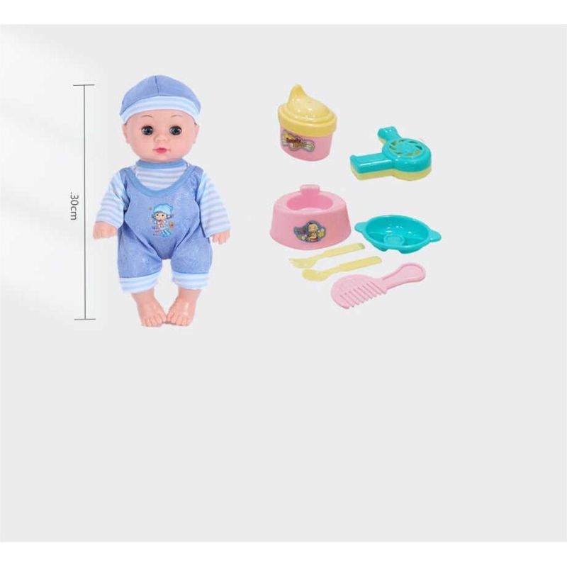 GENERICO - Muñeco Bebe con Accesorios