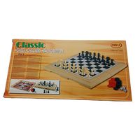 AJEDREZ DE MADERA 3 EN 1