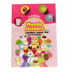 EL GATO DE HOJALATA - Libro Kawaii - Mundo de stickers