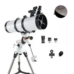 NOVYSTOR - Telescopio Newtoniano 130/650 Para Astronomía y Observación