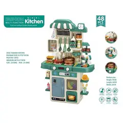 GENERICO - Juego De Cocina Intantil Juguetes De Cocina Para Niños Verde