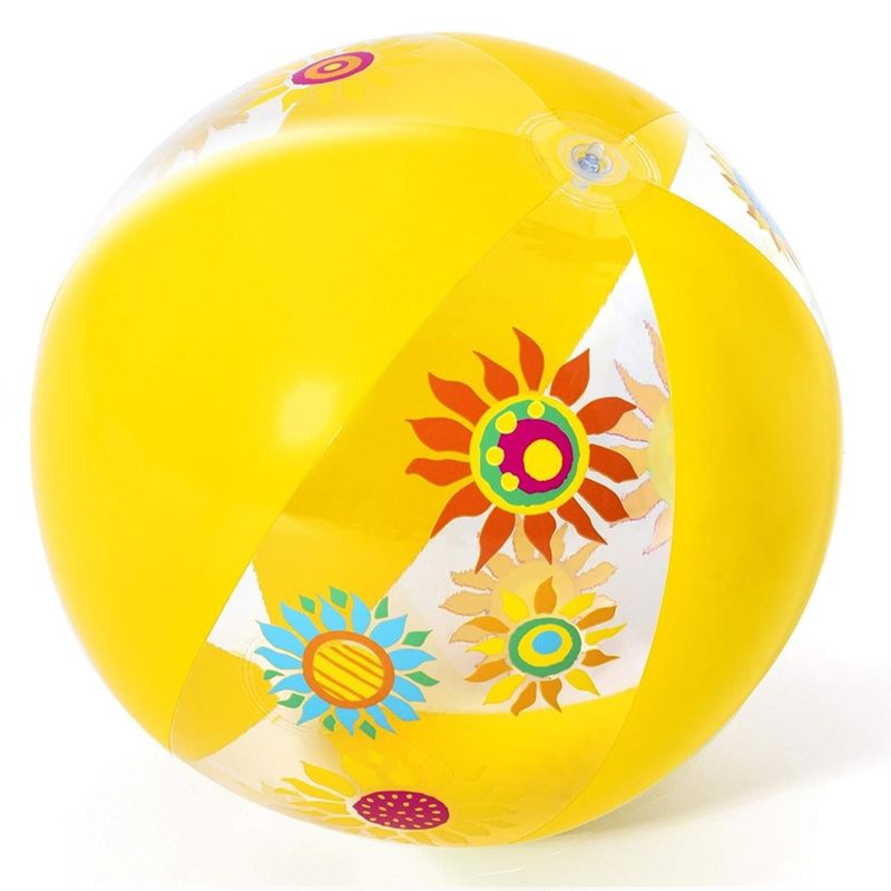 BESTWAY - Pelota Inflable Playa Splash 51cm Amarilla Bestway
