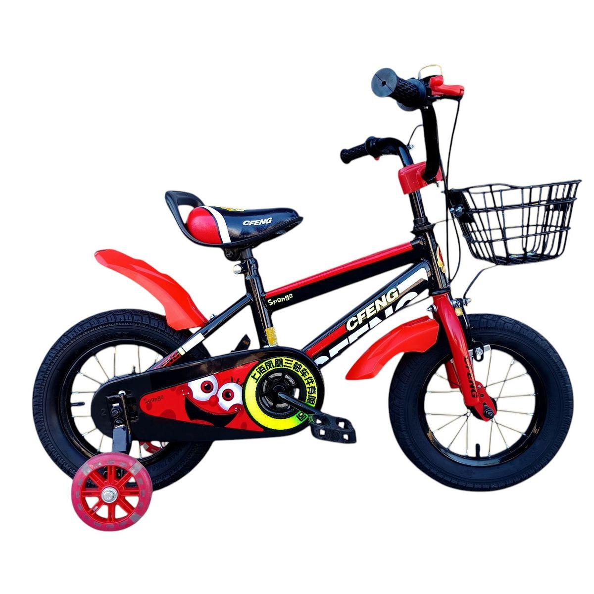GENERICO - Bicicleta Infantil Aro 12 Cfeng Rojo