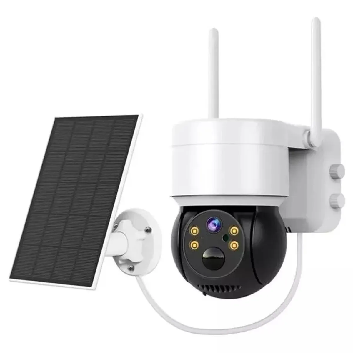 GENERICO - Cámara Solar Para Exteriores Ip 1080 Inalámbrica 360