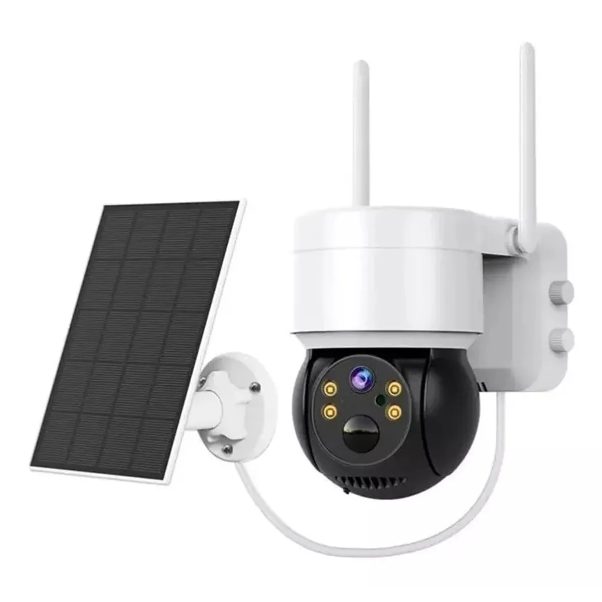 GENERICO - Cámara Solar Para Exteriores Ip 1080 Inalámbrica 360