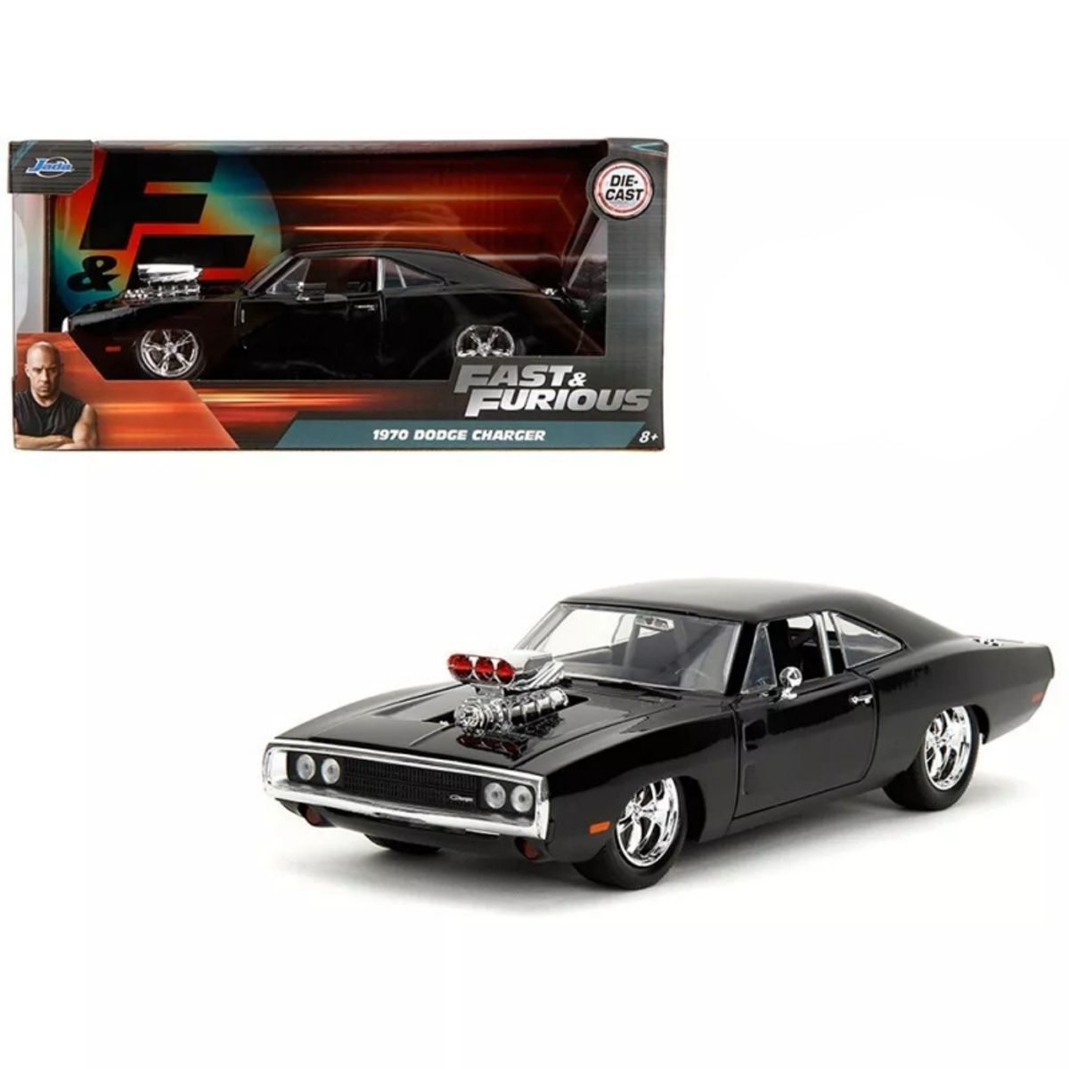GENERICO - JADA 35421 1-24 FAST AND FURIOUS 1970 DODGE CHARGER