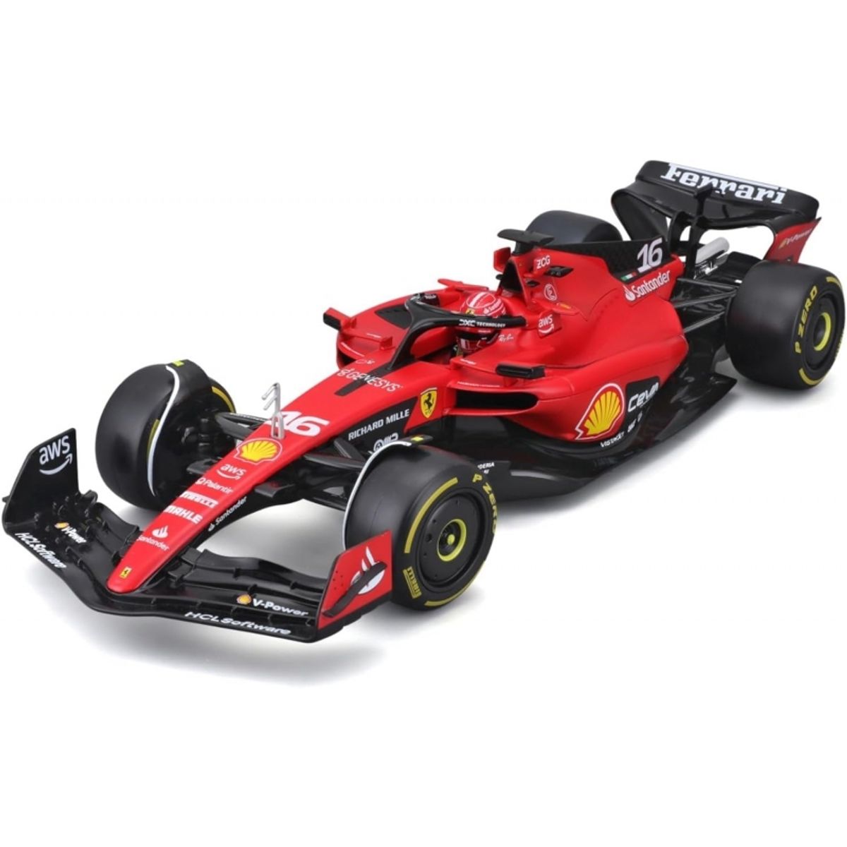 BBURAGO - BURAGO 36843 1-43 LECLERC SFR FERRARI SF 2024 CON PILOTO