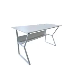 GENERICO - Mesa Gamer En Forma de K Medida 100cm Blanco
