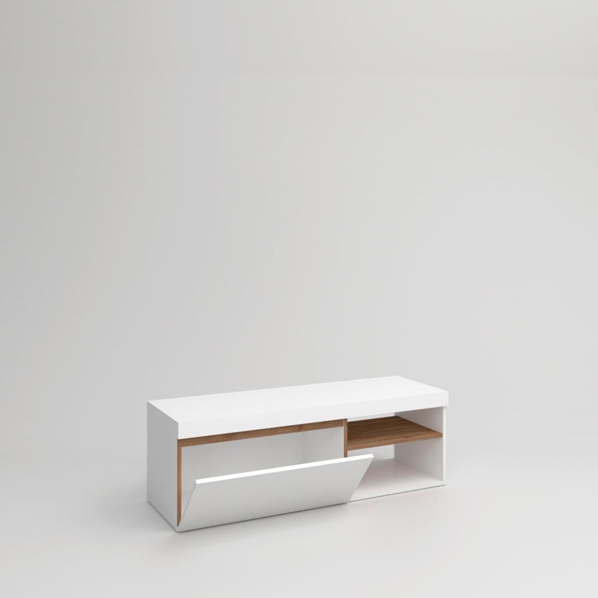 SPAZZIO - Rack Elis blanco