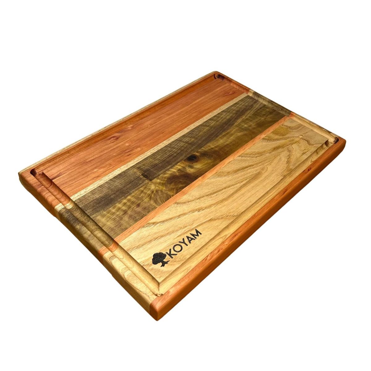 KOYAM - Tabla cortar de maderas nativas Hecha a Mano KOYAM
