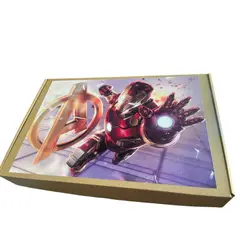 GENERICO - Rompecabezas Puzzle Iron Man 100 Piezas de Madera 45x65 Cm